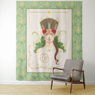 Tapiz La diosa de Lughnasadh Tailtiu