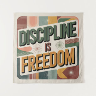 Tapiz La Disciplina Es Libertad