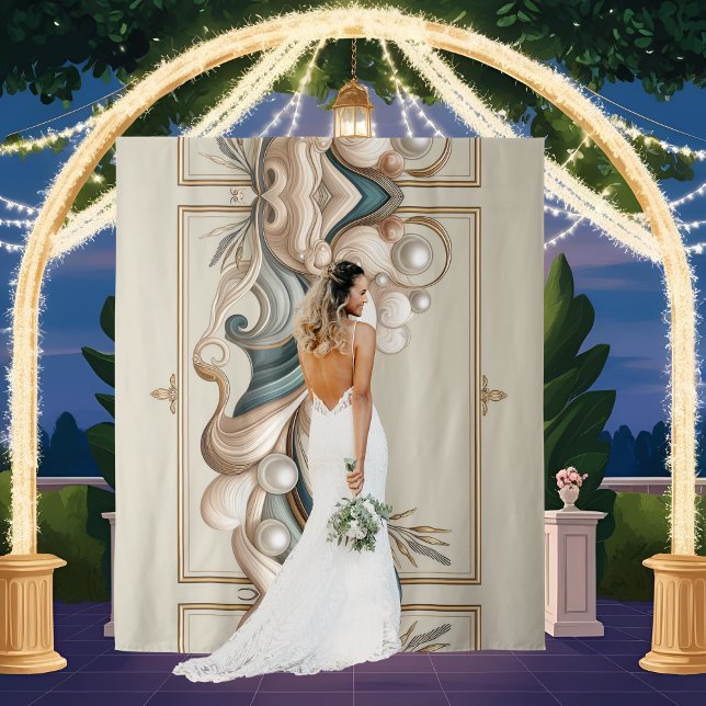 Tapiz La elegancia de la costa del Perla como telón de f (Subido por el creador)