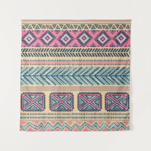 Tapiz La etnia tribal vintage no tiene fisuras 