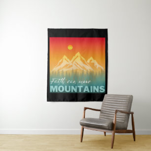 Tapiz La fe puede mover montañas Montaña Naturaleza