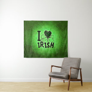 Tapiz La fiesta irlandesa del día de San Patricio de Sli