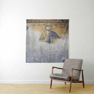 Tapiz La galería superior Mosiac Deesis Hagia Sophia