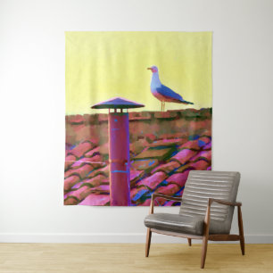 Tapiz La gaviota en una tarde de cónclave