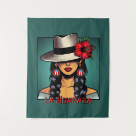 Tapiz La Jíbaraza 10 – Arte Jíbara Puertorriqueño • Bori