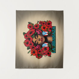 Tapiz La Jíbaraza 7 – Puerto Rican Jíbara Art • Boricua