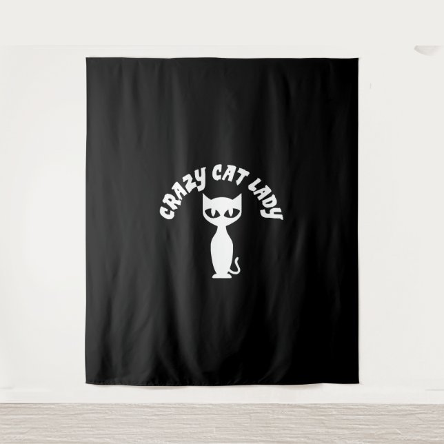 Tapiz La loca dama del gato (Anverso)