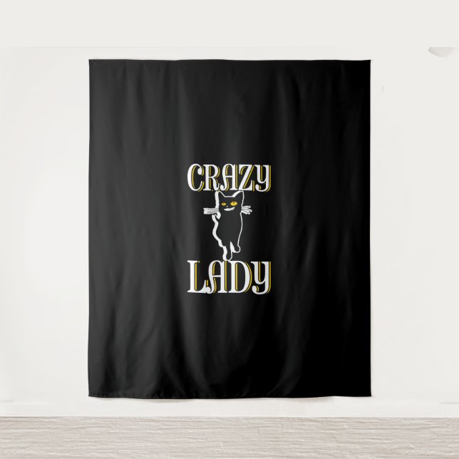 Tapiz La loca dama del gato (Anverso)