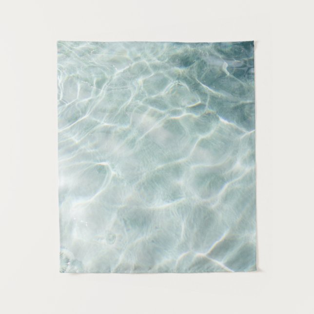 Tapiz La luz reflejada en el agua durante el día (Anverso)