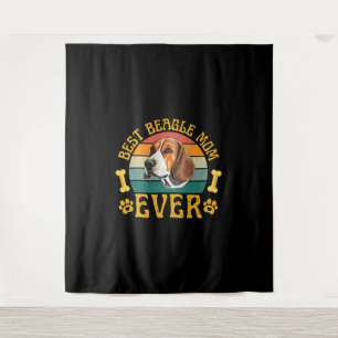 Tapiz La Mejor Mamá Beagle de Todos los Tiempos, Perro B