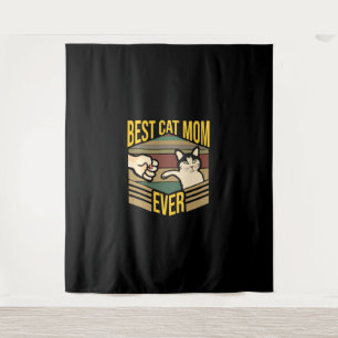 Tapiz La mejor mamá del gato