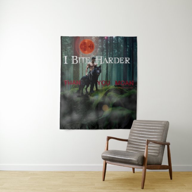 Tapiz La mística atmósfera de SlipperyJoe al estilo de H (In situ)