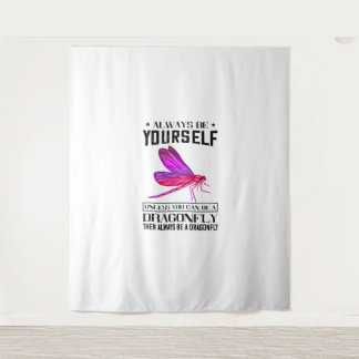 Tapiz La naturaleza de la libélula siempre debe ser uste