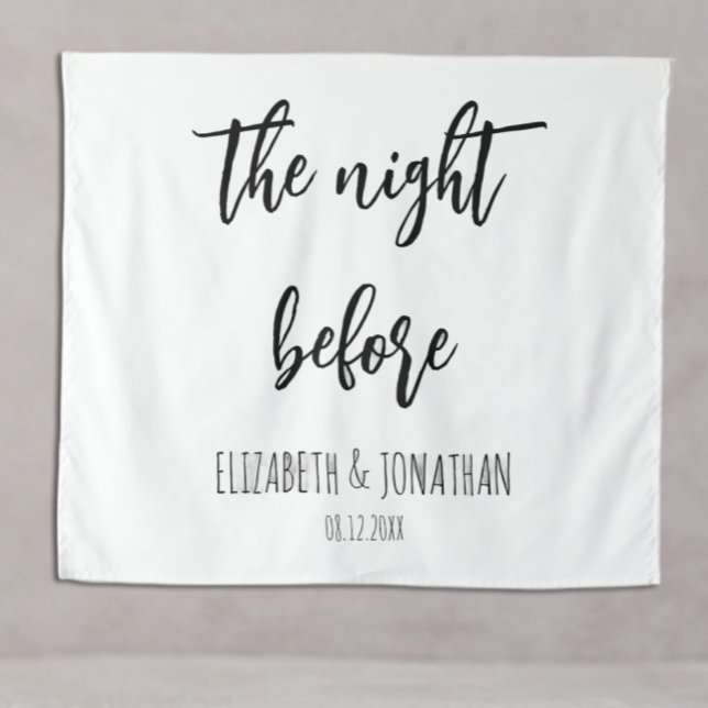 Tapiz La noche antes de la cena del ensayo Boda (Subido por el creador)