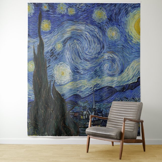 Tapiz La noche estrellada de Van Gogh (In situ)