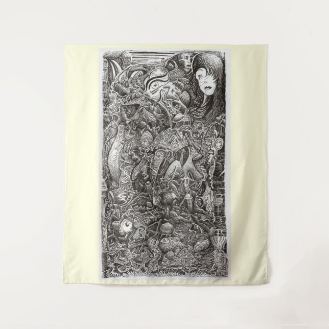 Tapiz La parte más difícil (Anverso)