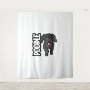 Tapiz La perspectiva del caniche Chiffon Top
