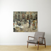 La Piazza de San Marcos, Venecia, 1883 de Willia