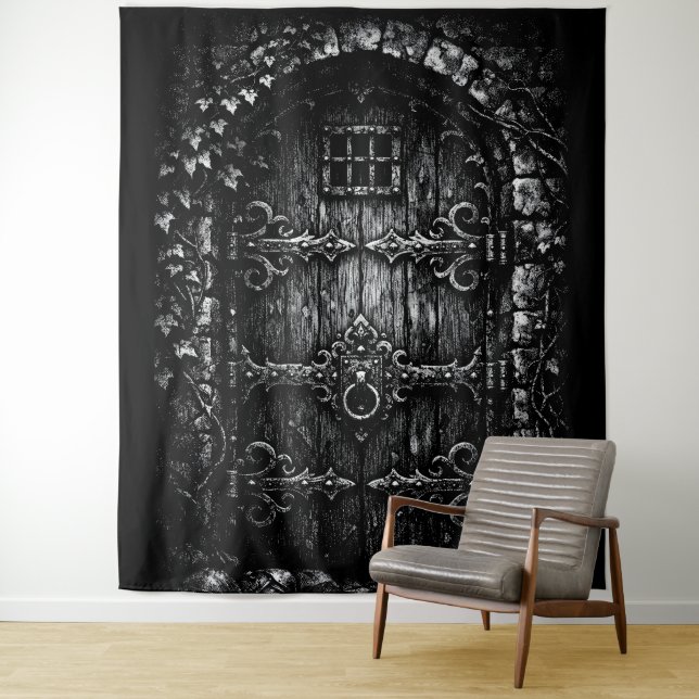 Tapiz La puerta del mago — por BurnsInHell (In situ)