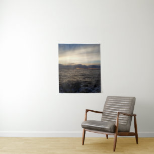 Tapiz La puesta de sol en el mar del Norte