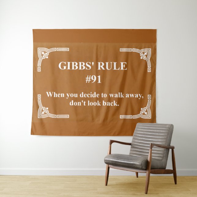 Tapiz la regla 91 de Gibbs (In situ (horizontal))