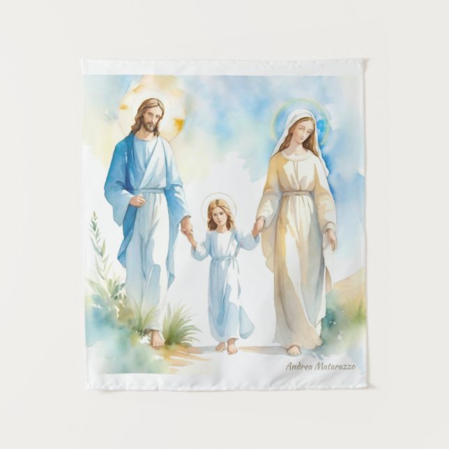 Tapiz La sagrada familia (Anverso)