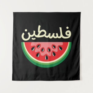 Tapiz La sandía Palestina será libre