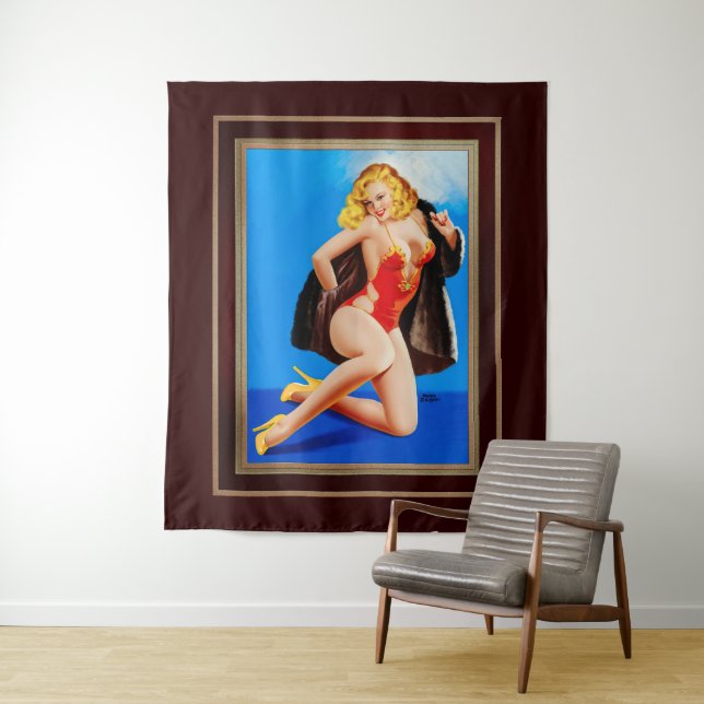 Tapiz La sensación de pensar de Peter Driben (In situ)