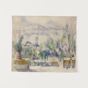 Tapiz La Terraza del Jardín en Les Lauves, Cezanne