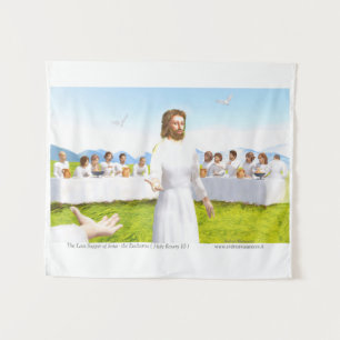 Tapiz La Última Cena de Jesús - Eucaristía