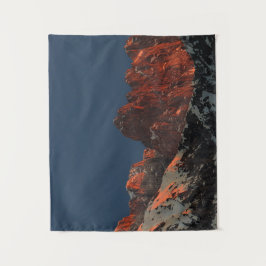 Tapiz La última luz del sol en las montañas