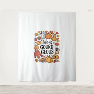 Tapiz La vida es la caída de Gourd-geous