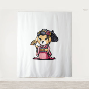 Tapiz Labrador perro recuperador Kimono