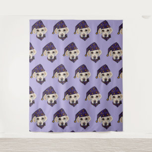 Tapiz Labrador Retriever blanco