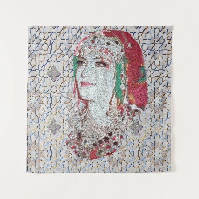 Tapiz Lady of Atlas II (Anverso)