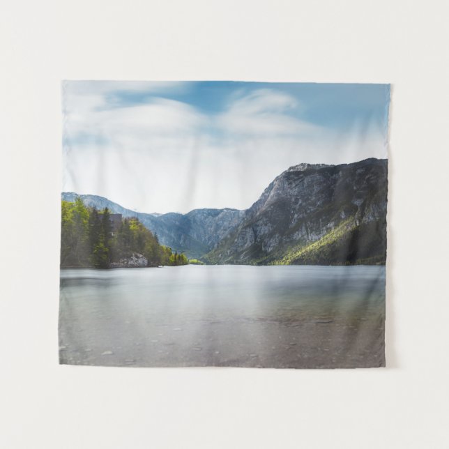 Tapiz Lago Bohinj, Eslovenia (Anverso (horizontal))