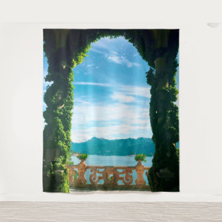 Tapiz Lago de Como Italia Mural de pared Foto Fondo