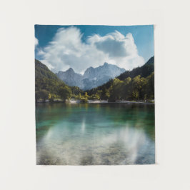 Tapiz Lago Jasna en Kranjska Gora, Eslovenia