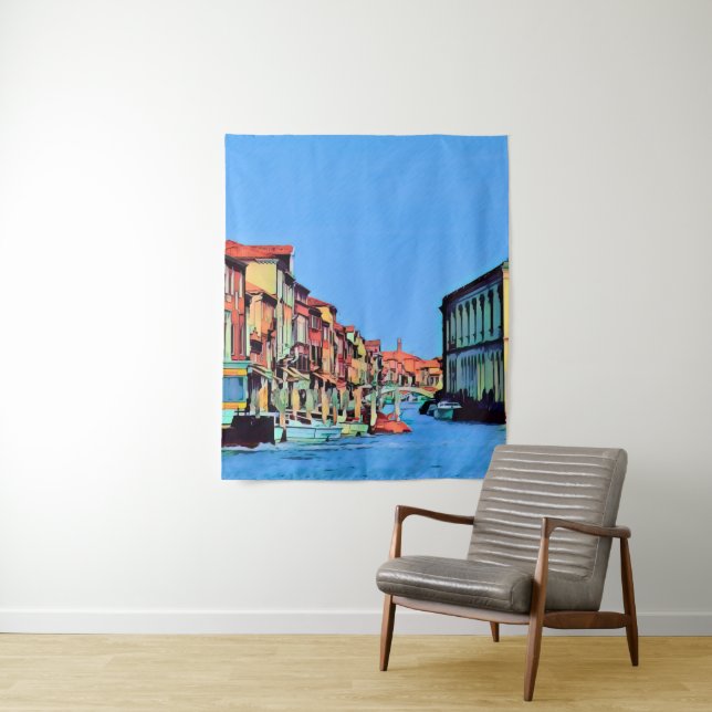 Tapiz Laguna veneciana - MURANO - vista (In situ)