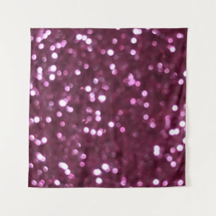 Tapiz Lámparas abstractas rosadas y desenfocadas por bok