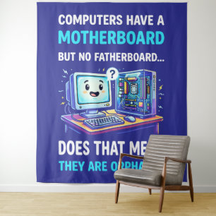 Tapiz Las computadoras tienen placa base, no placa padre