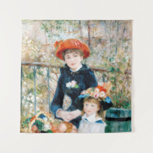 Tapiz Las Dos Hermanas, En la Terraza Auguste Renoir