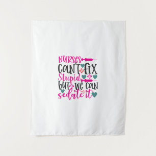 Tapiz Las enfermeras de regalo de enfermería no pueden a