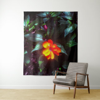 Tapiz Las flores brillan con la luz del sol