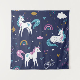 Tapiz Las lluvias de Unicornio: Personalizados amables y