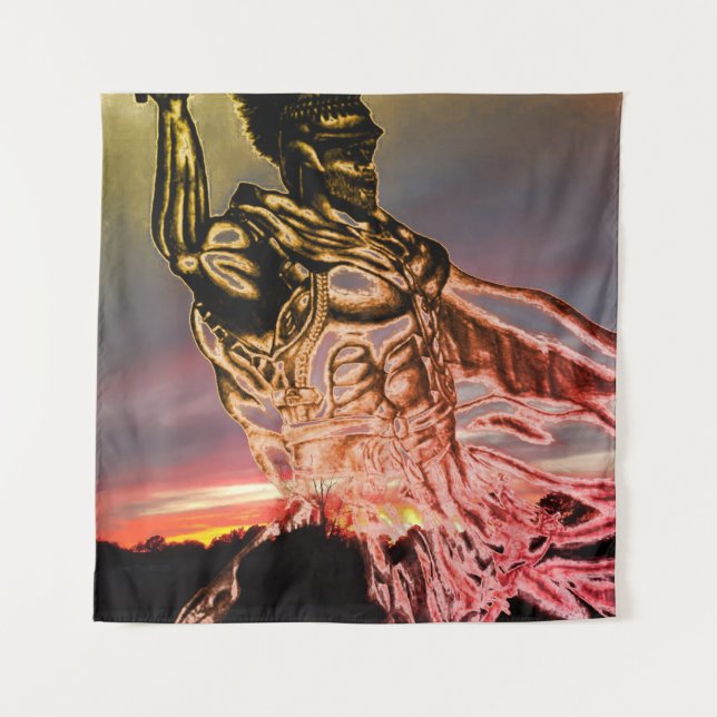 Tapiz Last stand on Blood stained land (Anverso)