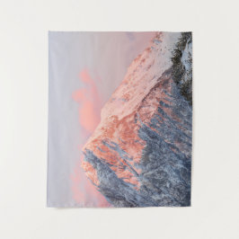 Tapiz Last sun light on mountain Storžič, Slovenia