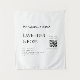 Tapiz Lavender rosa soja negocios de velas añadir código