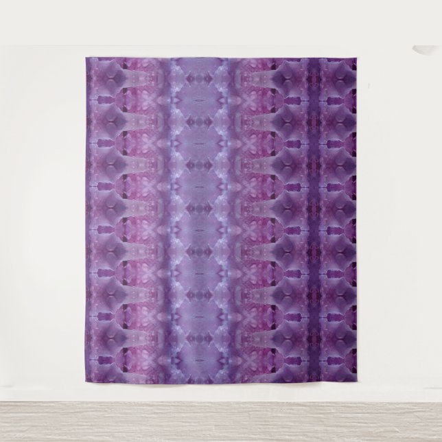 Tapiz Lavenders Ikat 12 (Anverso)