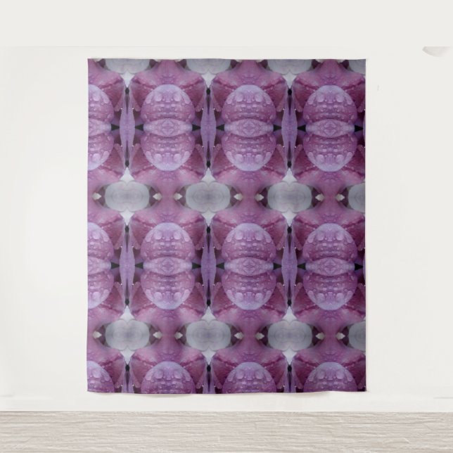Tapiz Lavenders Ikat 4 (Anverso)